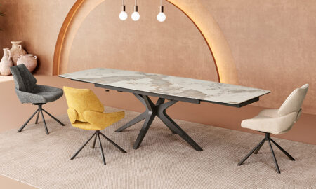 Table de repas céramique