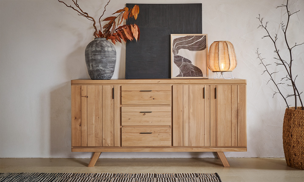 Enfilade 4 portes 3 tiroirs – Image 2