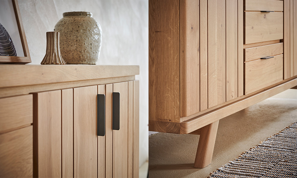 Enfilade 4 portes 3 tiroirs – Image 3