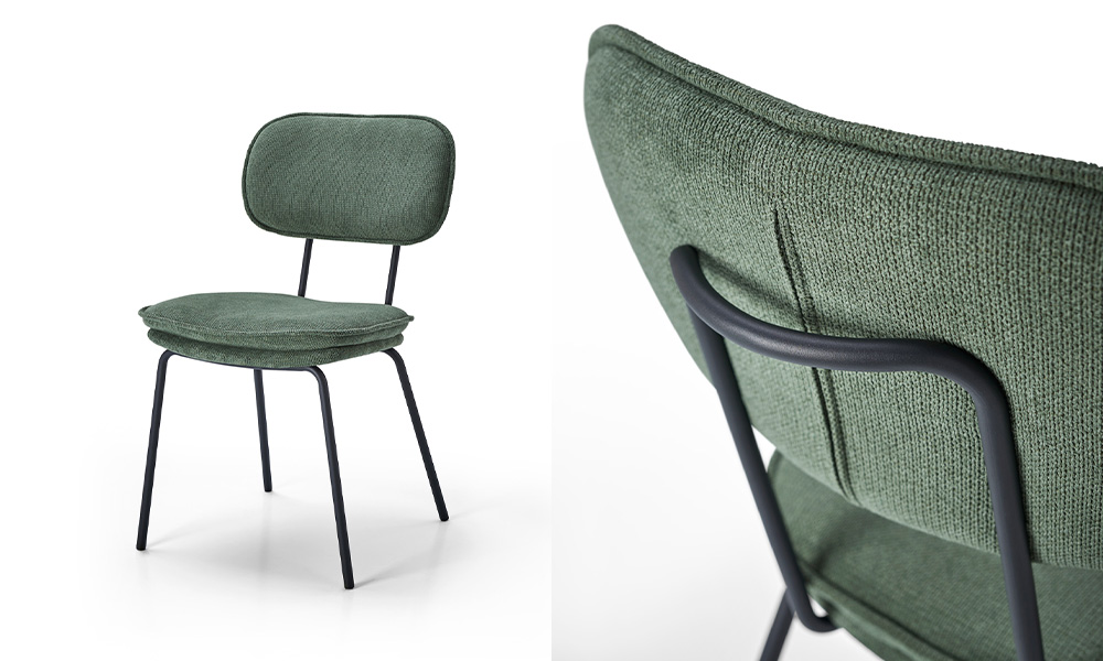 Chaise tissu – Image 3