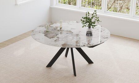 Table de repas céramique