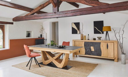 Table de repas spectaculaire